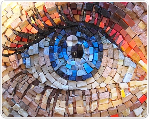Mosaic Tritan color blind test