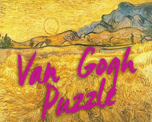 Van Gogh Puzzle color blind test